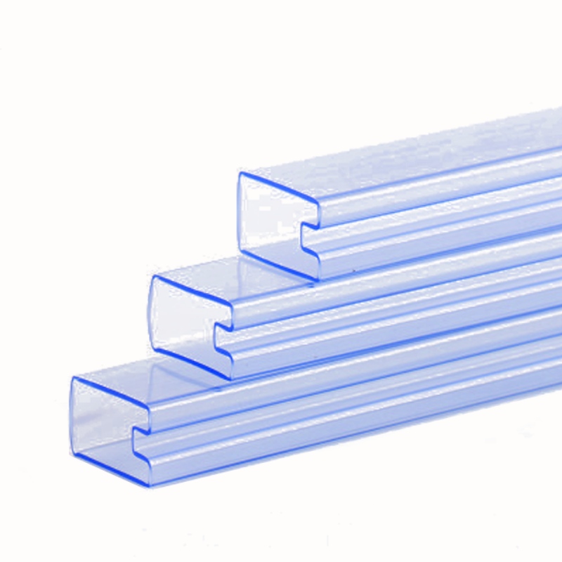 Transparent PVC packaging tube transparent electronic components IC tube